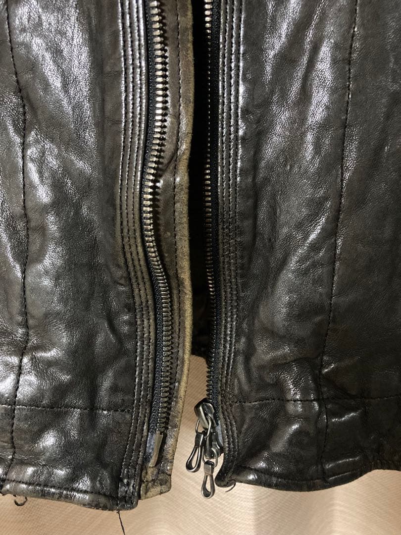 JULIUS 2009AW　レザージャケット　ラムレザー　サイズ1