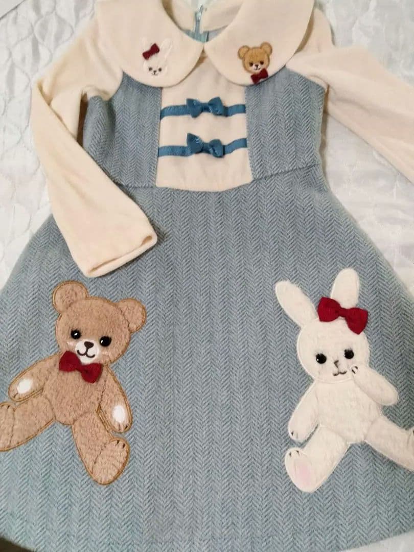 本日のみ値下げ美品シャーリーテンプルヘリンボーンサックス110