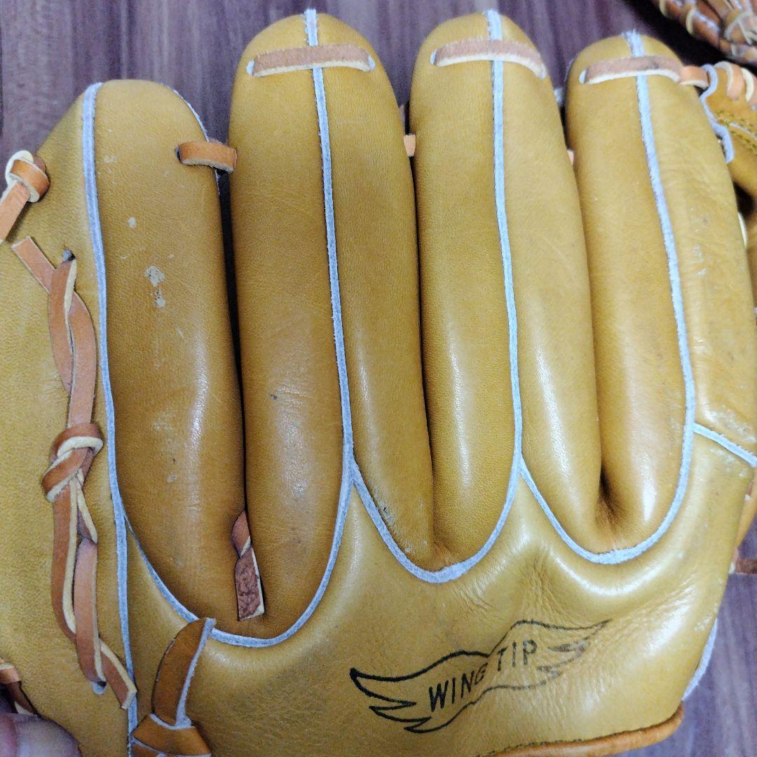 軟式用グローブ、ローリングス、ZETTファーストミット2点セットまとめ売り