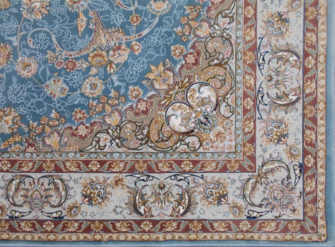 225万ノット！超高密度織 絨毯！本場 イラン産200×250cm‐201711