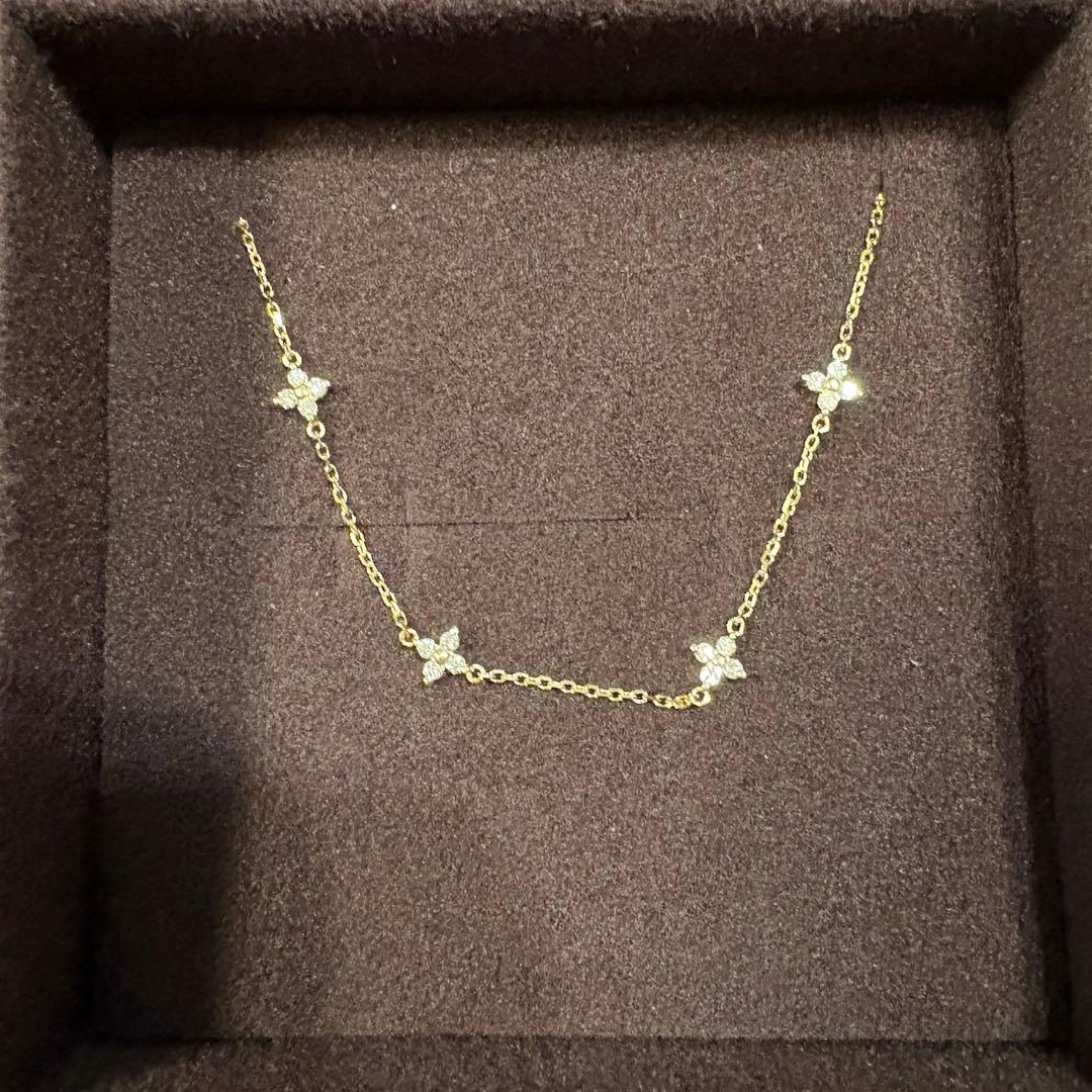 【Rose☆プロフ必読☆】 k18 イエローゴールドダイヤブレスレット