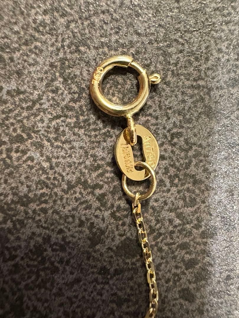 【Rose☆プロフ必読☆】 k18 イエローゴールドダイヤブレスレット