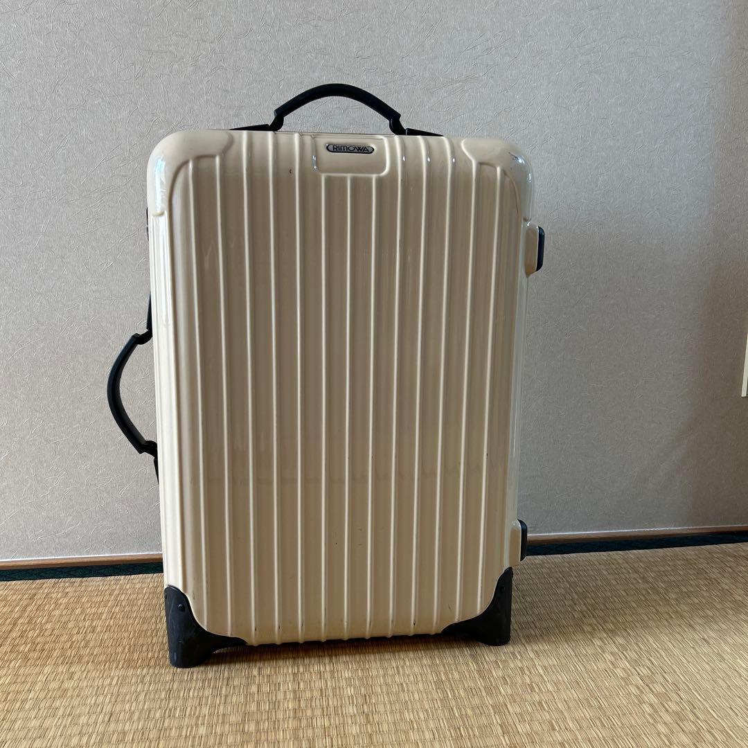 リモワ ユナイテッドアローズ 35L 機内持ち込み ミルクティー 動物柄