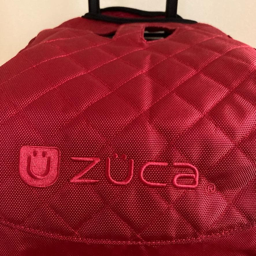 【さくらこ】ZÜCA ズーカ 座れるキャリーバッグ レッド 保護カバー付き