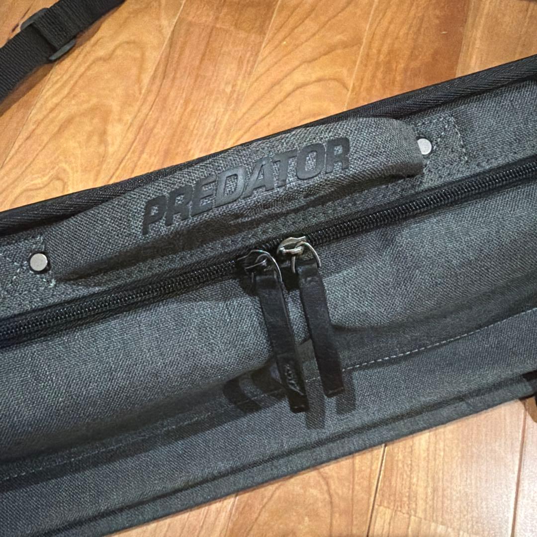 【美品】プレデター キューケース（ソフト）URBAIN 2B4S ダークグレー