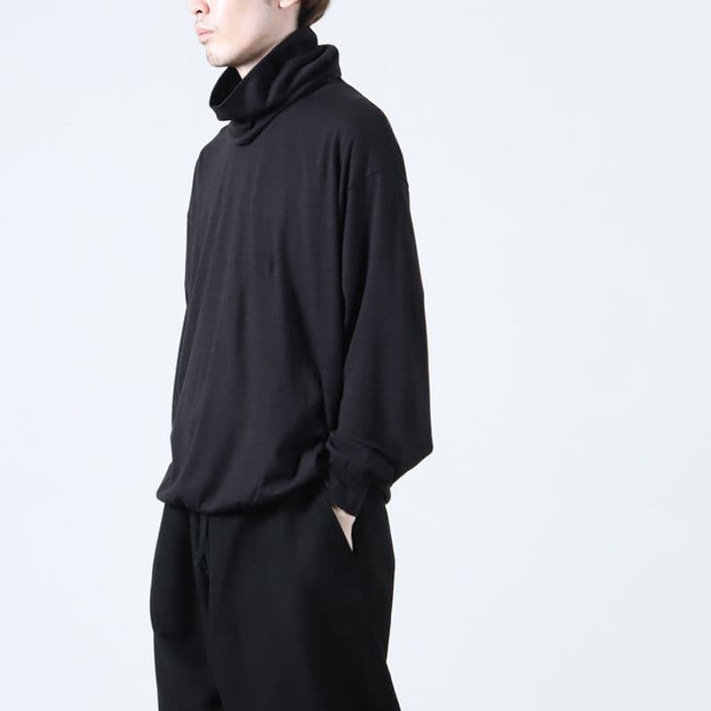 24AW【COMOLI】ウール天竺 ネックウォーマー