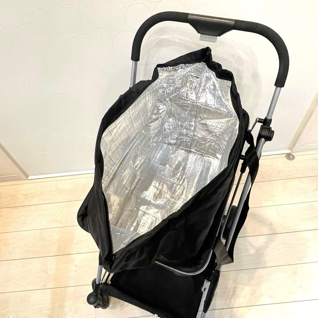 【美品】EcoCa（エコカ） ショッピングカート 保冷バッグ付 折りたたみ 軽量