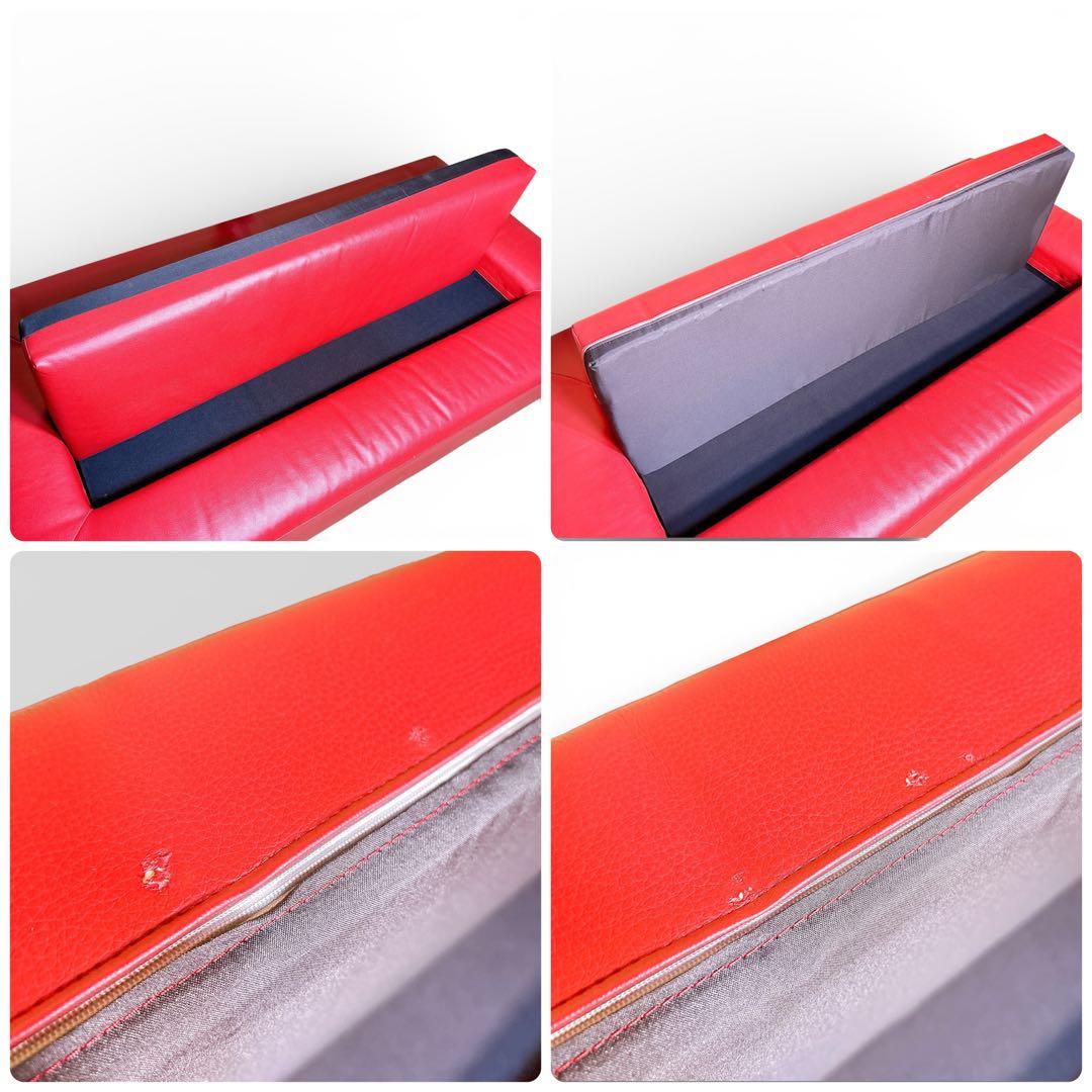 【良品】 マルイチセーリング 生活製作所 グラード ウッドベースM 2人掛ソファ