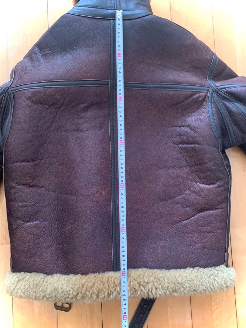 あき IRVIN シープスキン フライトジャケット