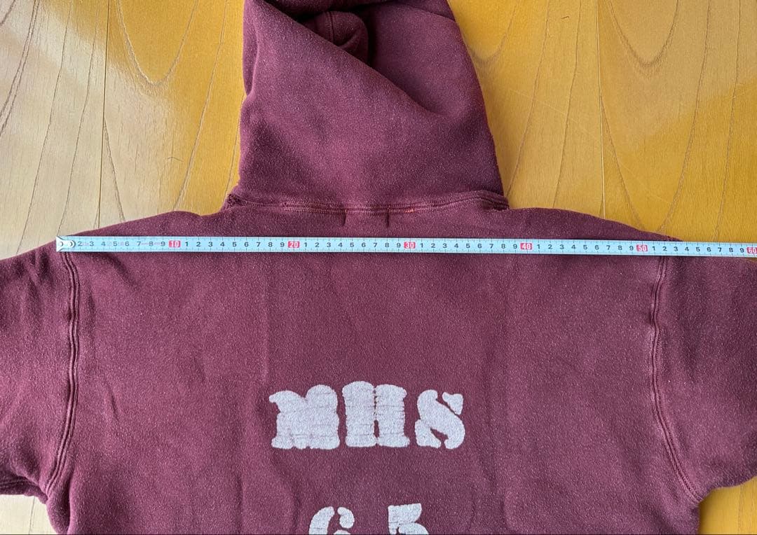 へラーズカフェ ダブルフェイス パーカ ボクシンググローブポケット サイズ42