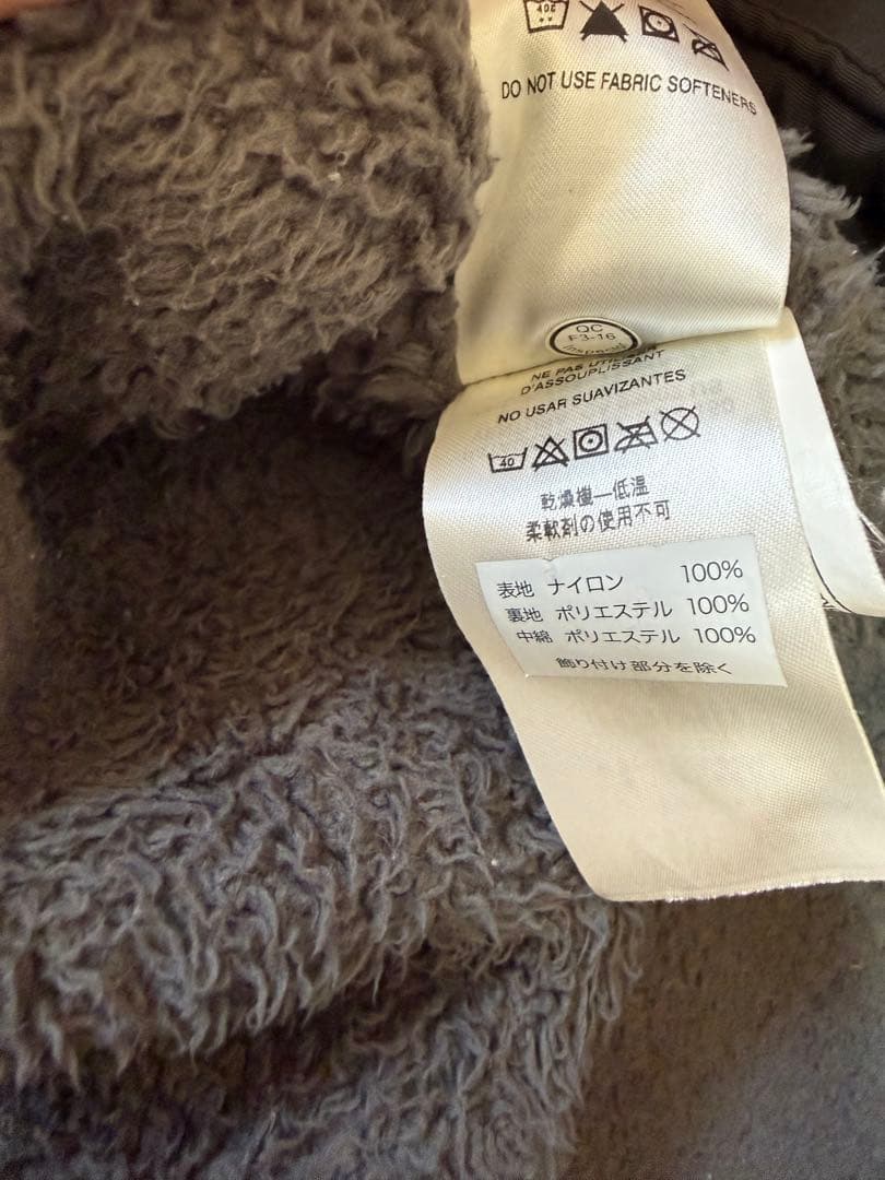 FA18 パタゴニア イスマスパーカ L フードなし ブラック フリース 裏ボア