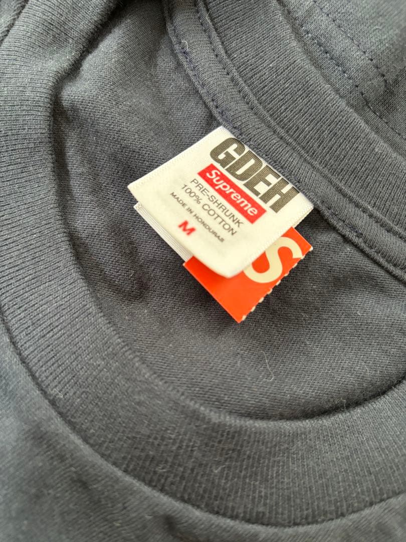 まるふぉい様新品本物good enoughとsupremeのコラボTシャツM