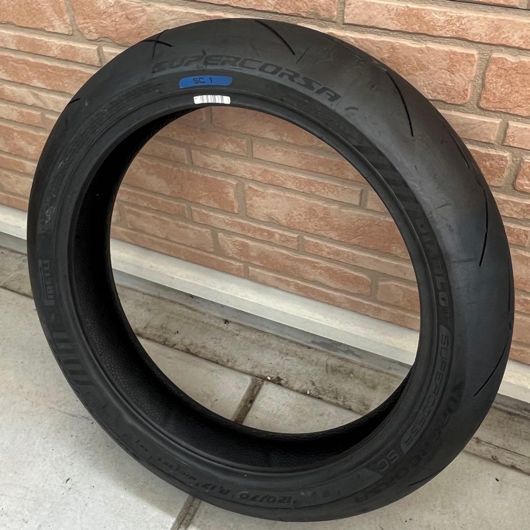 新品 ディアブロスーパーコルサV4 SC1 120/70R17
