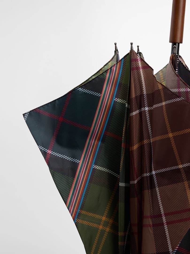 Paul Smith Barbour パッチワークチェック アンブレラ レア