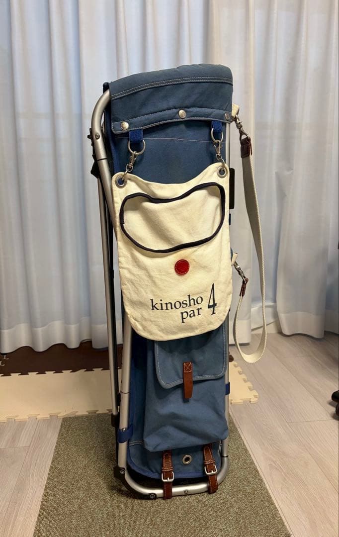 ミズノ✖️kinosho par 4 スタンド付きゴルフバッグ