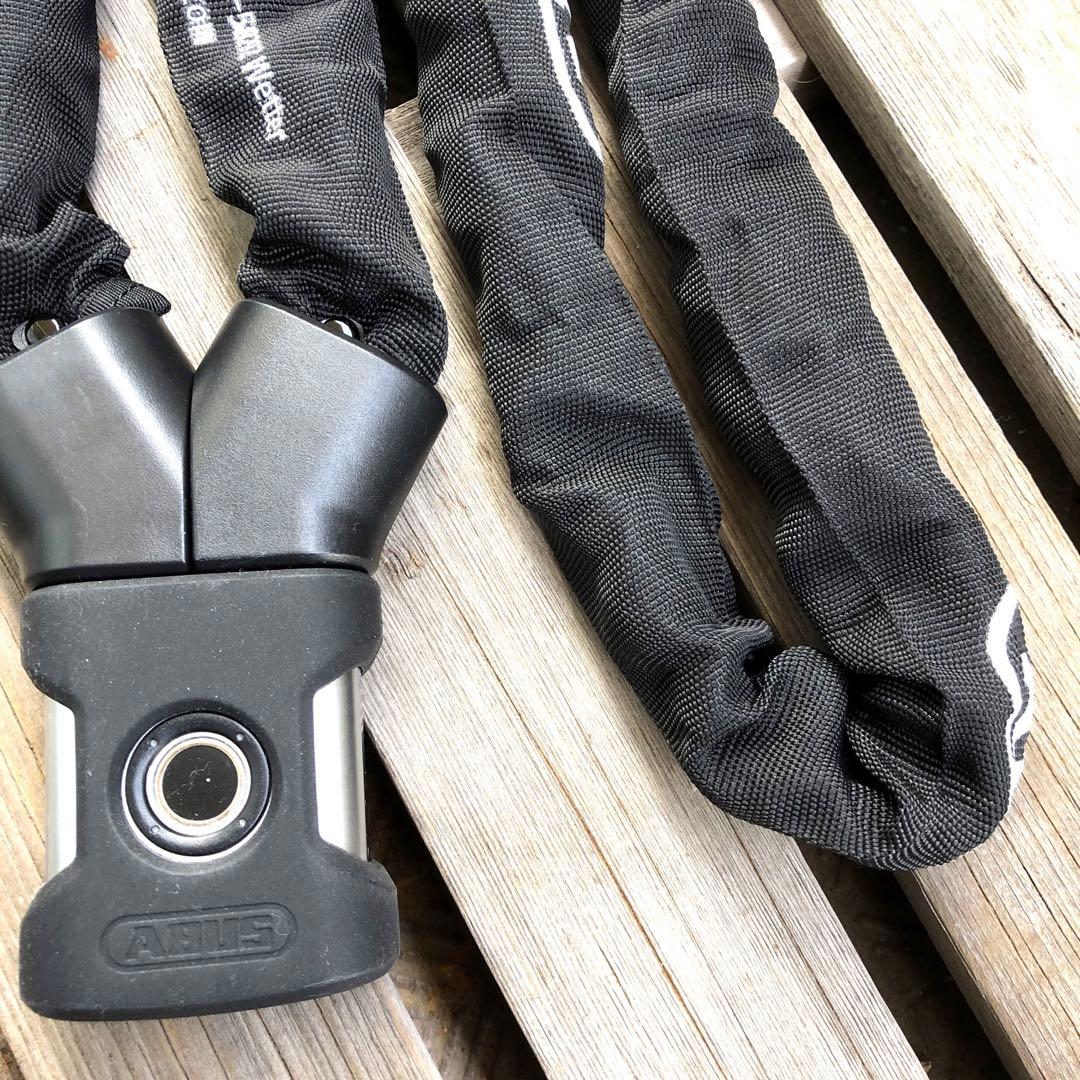 ABUS YARDO 7807F　指紋認証システム　自転車チェーンロック