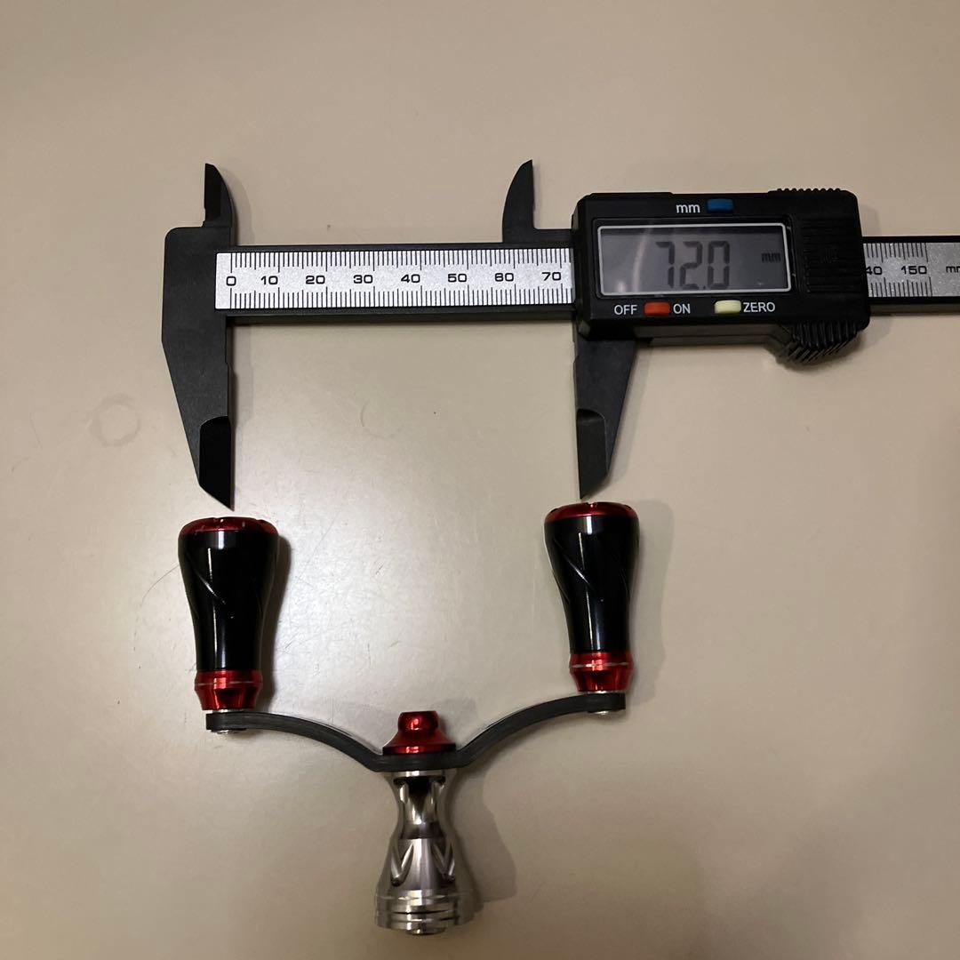 廃盤　美品　ダイワ用　ゴメクサス　72mm ダブルハンドル　スタンド　セット