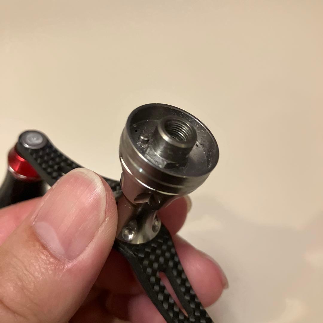 廃盤　美品　ダイワ用　ゴメクサス　72mm ダブルハンドル　スタンド　セット