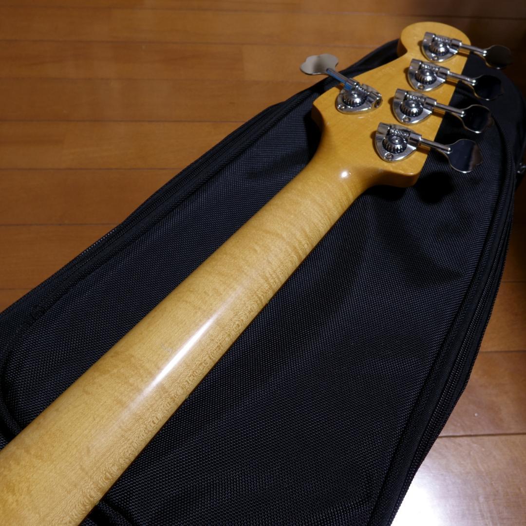 レア仕様！ Momose MJB1-STD/NJ 5st Relic 5弦ベース