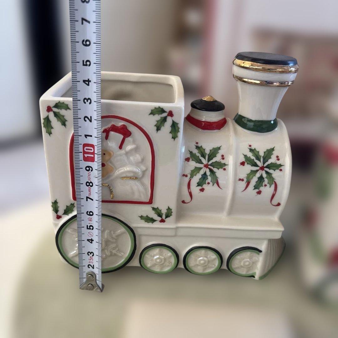 Lenox クリスマス 限定トレイン 収納、キャンディージャーセット（新品）