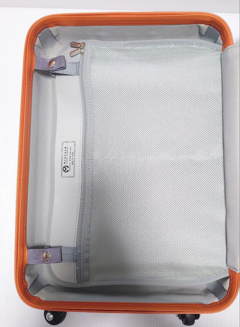 プロテカ フクラティ スーツケース キャリー オレンジ 4輪【美品】