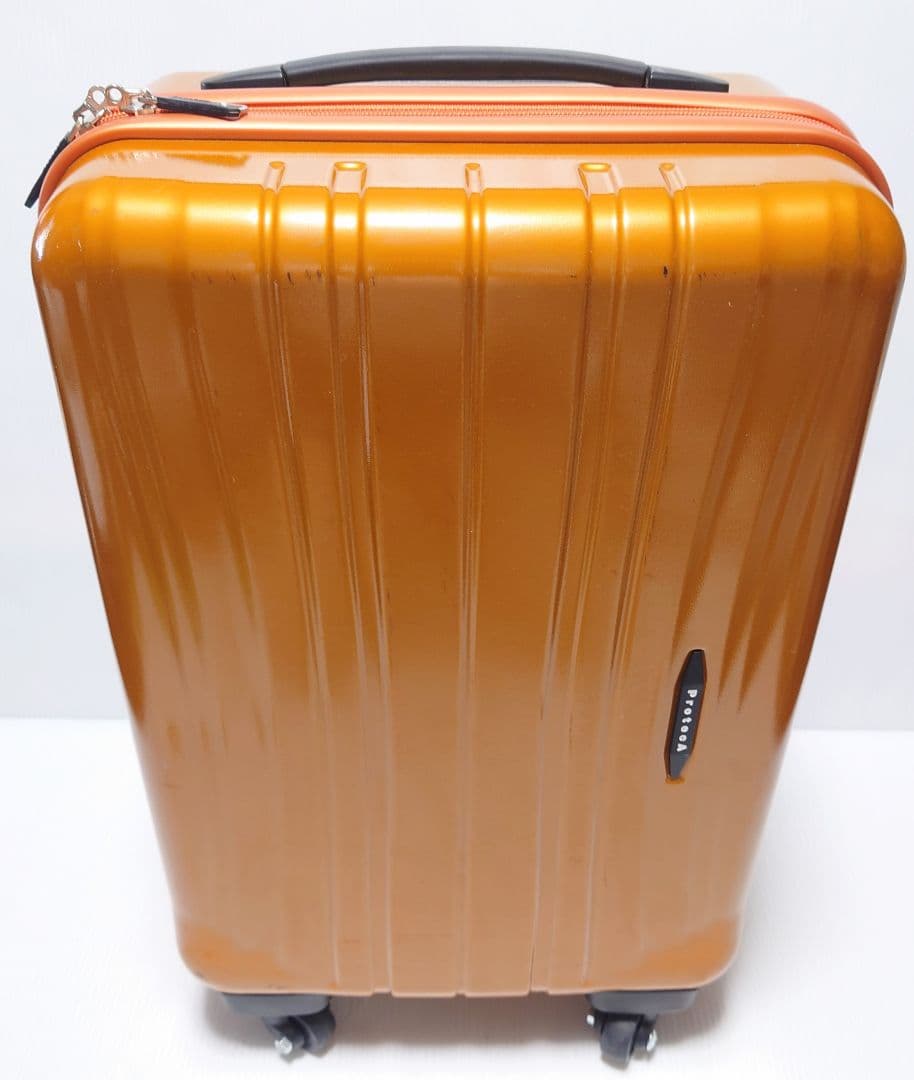 プロテカ フクラティ スーツケース キャリー オレンジ 4輪【美品】