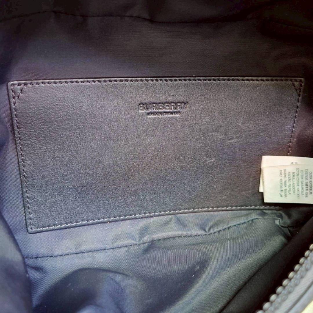 美品 バーバリー ボディバッグ ロゴ 保存袋付き クロスボディ 黒 ユニセックス