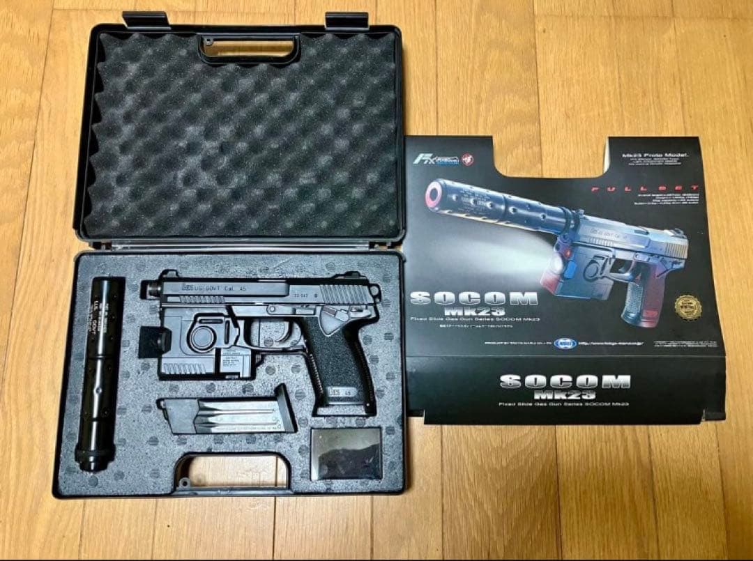 東京マルイ　ソーコムmk23 固定スライド　ガス
