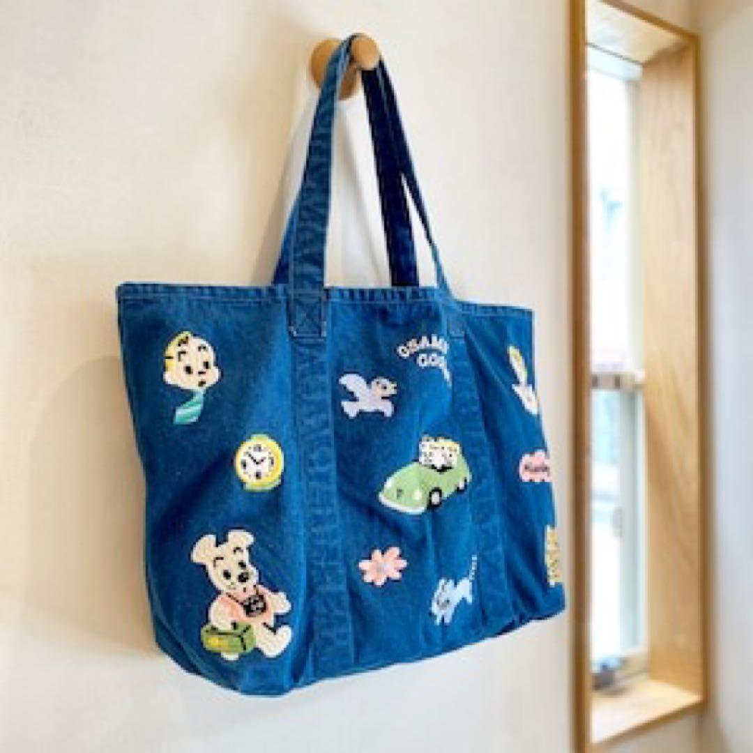 バッグ OSAMU GOODS denim tote_nice day