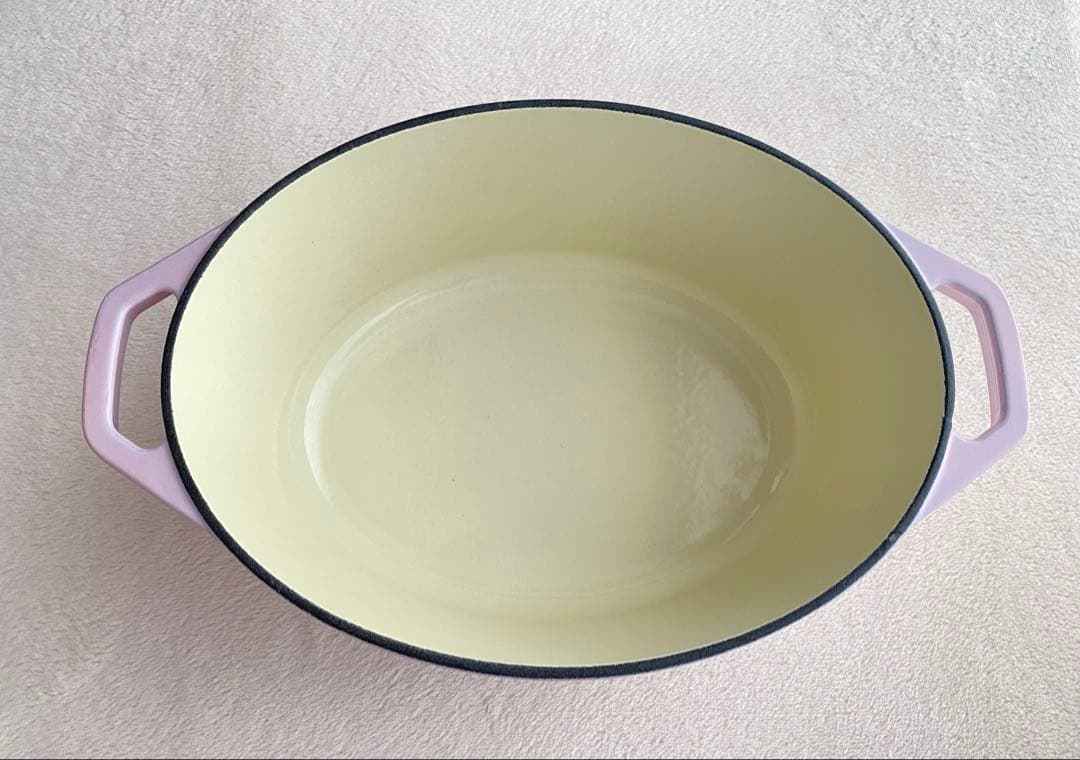 シャスール ココットオーバル　25cm ピンク色