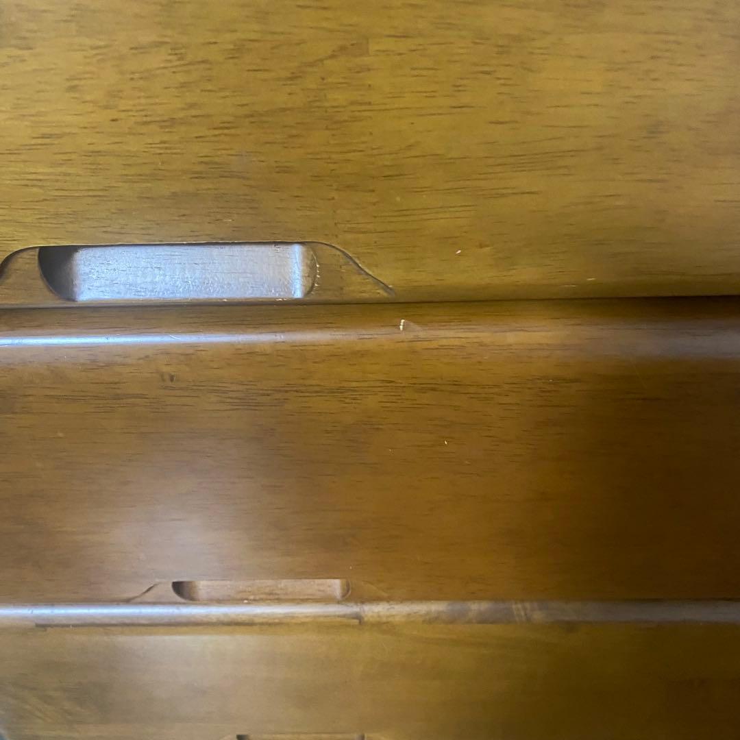 ダークブラウン木製チェスト 10個引き出し