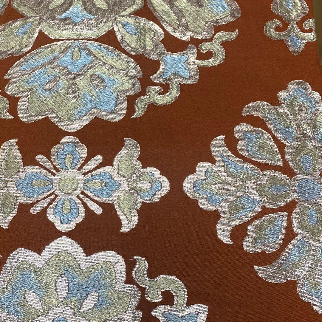 table runner 「宝相華」　帯リメイク　長尺