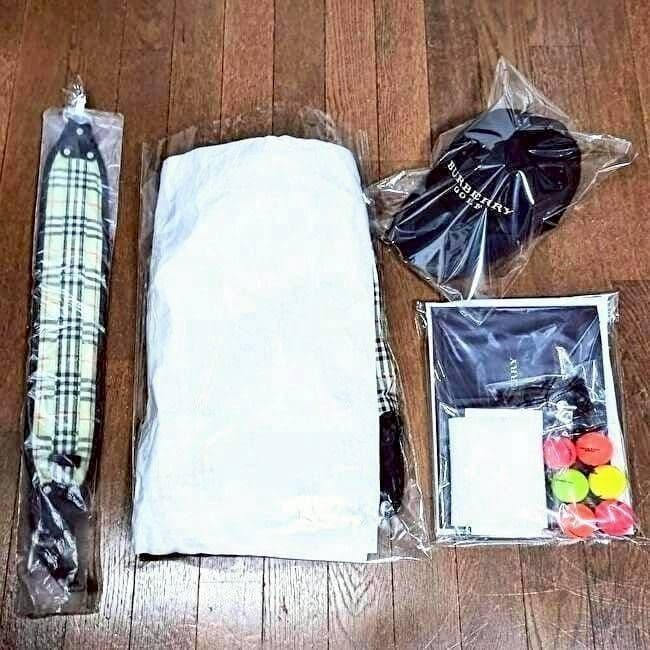 Burberry バーバリーキャディバック 限定 高級 正規品 送料無料