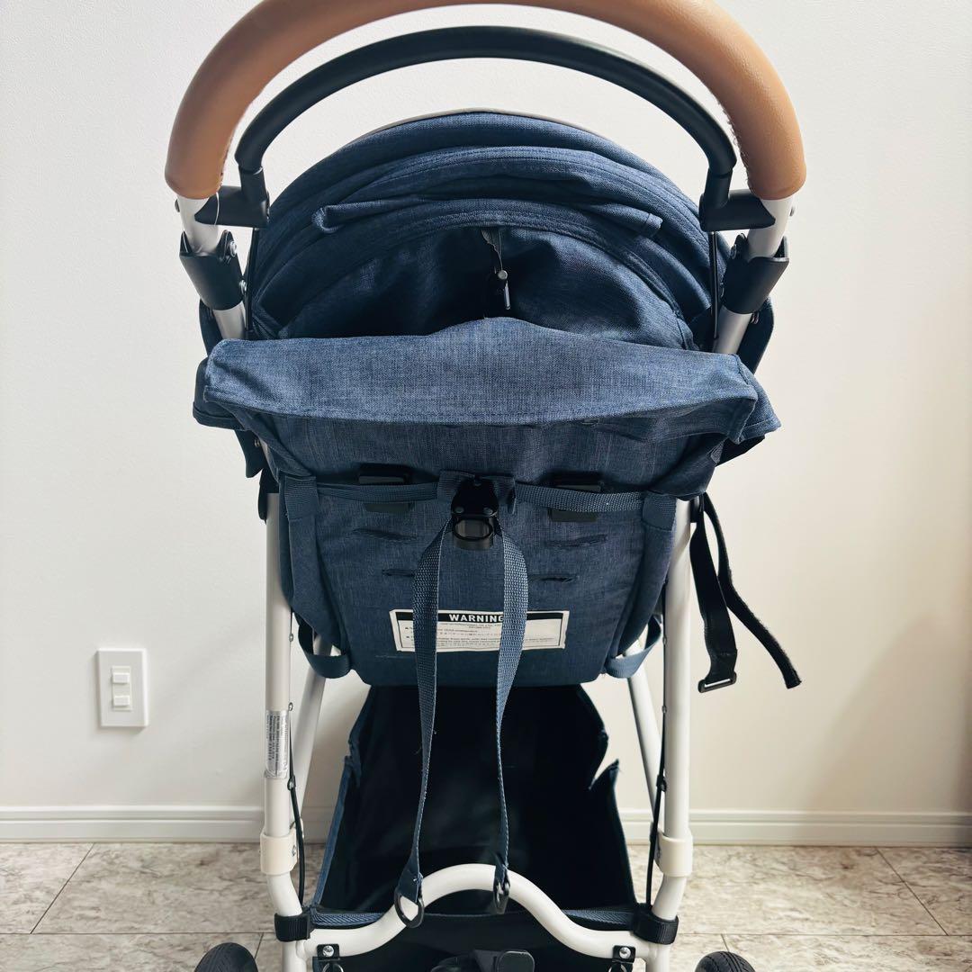 AIRBUGGY エアバギー ココプレミア フロムバース　EX レザー ブルー