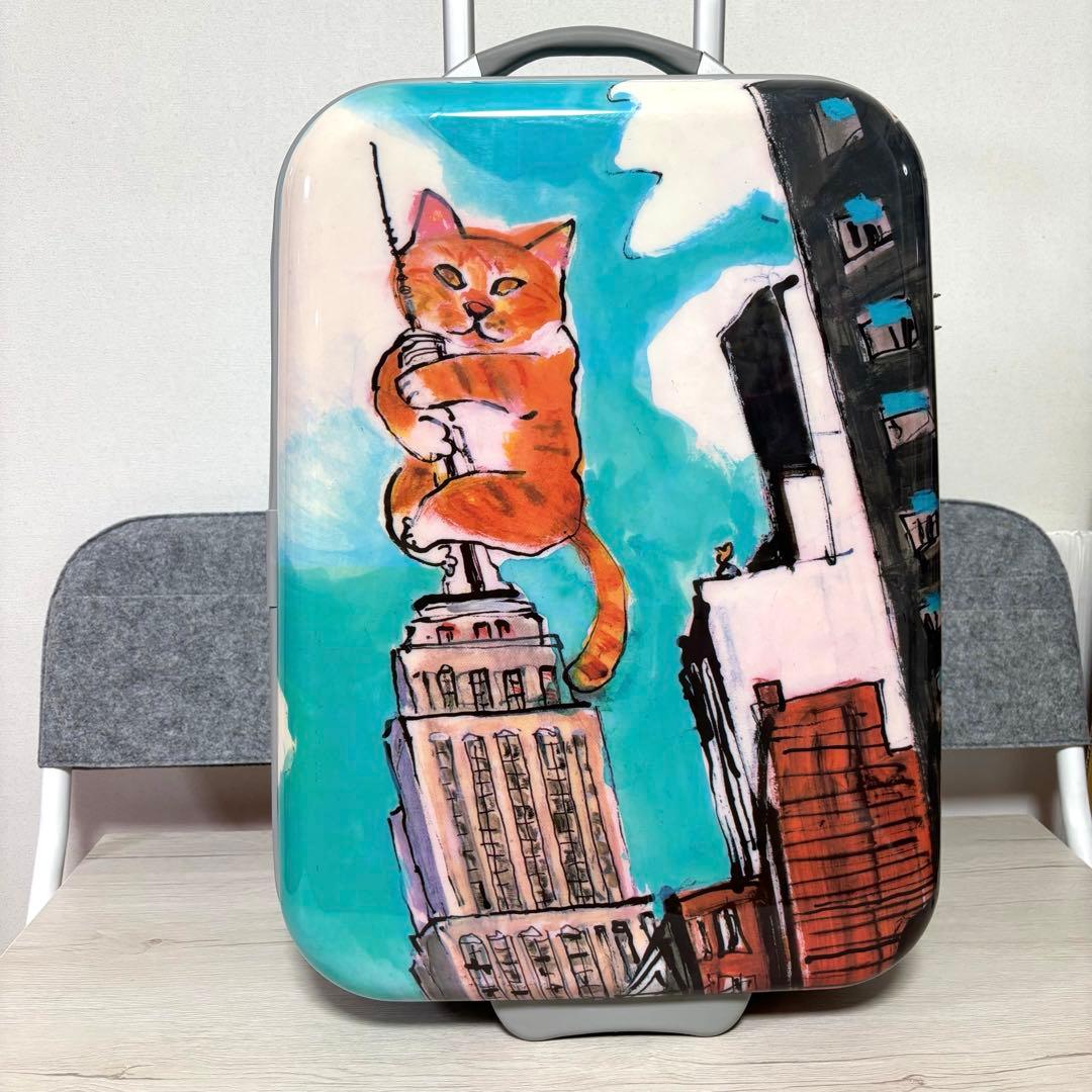 マンハッタナーズ　キャリーケース　スーツケース　カート