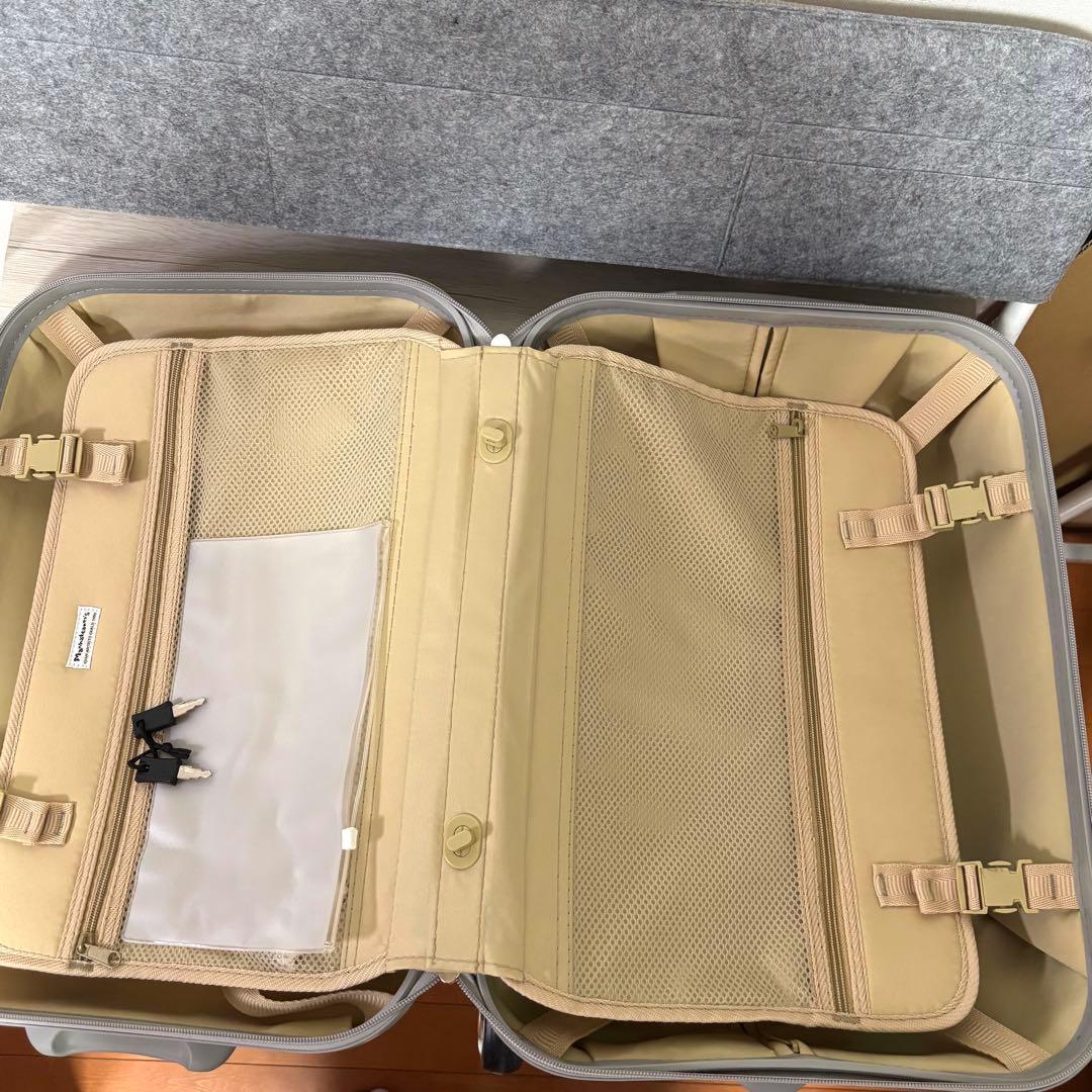 マンハッタナーズ　キャリーケース　スーツケース　カート