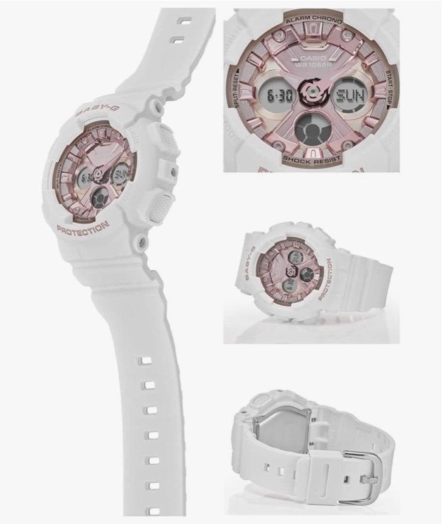 CASIO BABY-G BA-130-7A1JF ホワイト