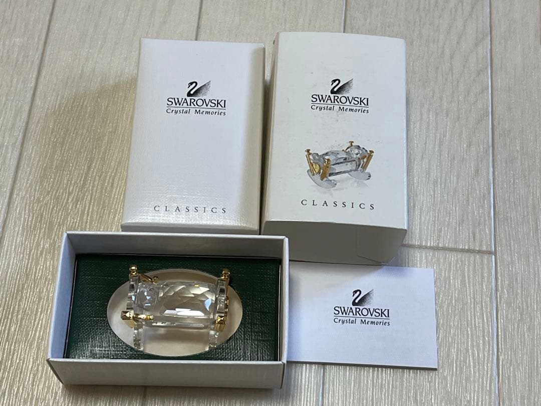値下げ スワロフスキー　ゆりかご　廃盤品　243451 ⭐︎2004 ⭐︎新品⭐︎