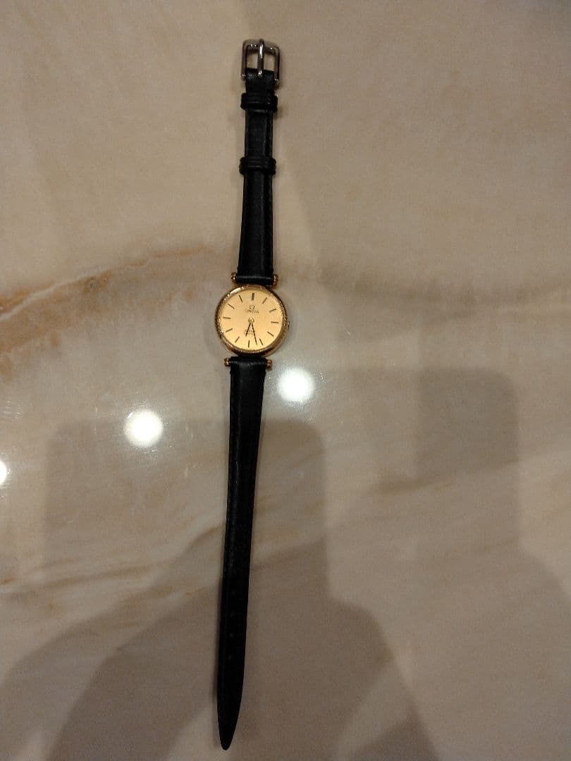 【OMEGA】 デ・ヴィル クォーツ腕時計　オーバーホール済