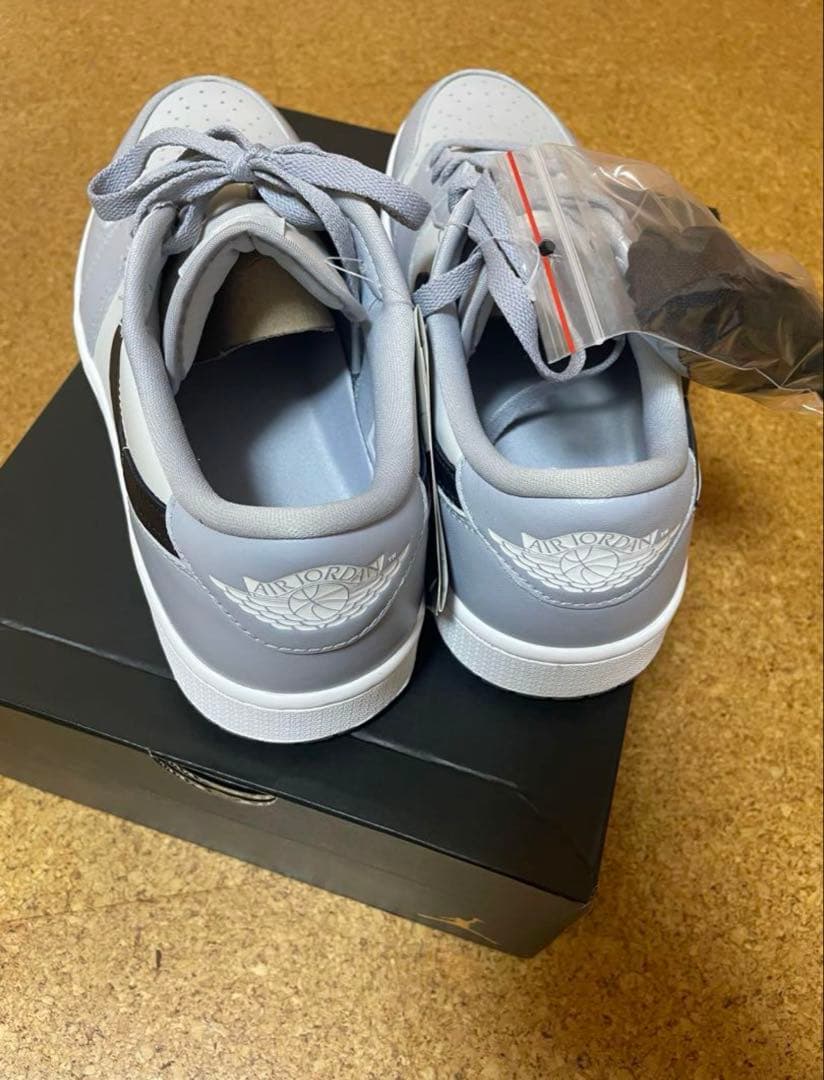 新品　即発送　ナイキ エアジョーダン　1 ロー ゴルフ \"ウルフグレー