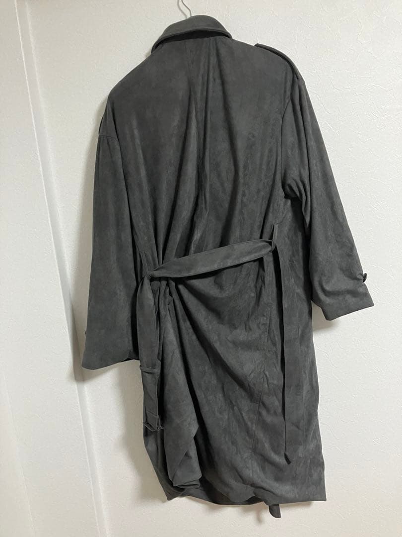 CLEL ダブルテックフェード トレンチコート テーラードジャケット スラックス