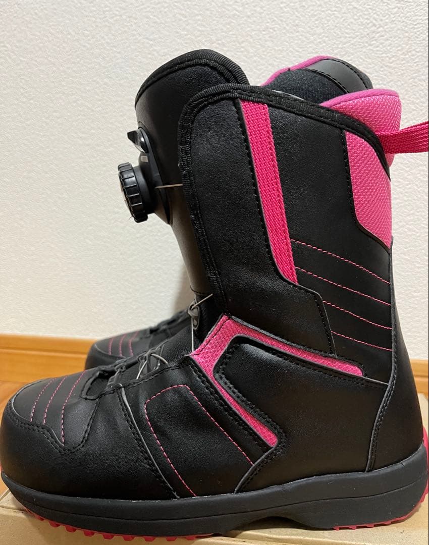 スノーボード ブーツ レディース 24~24.5 IGNIO BOA ボア 黒