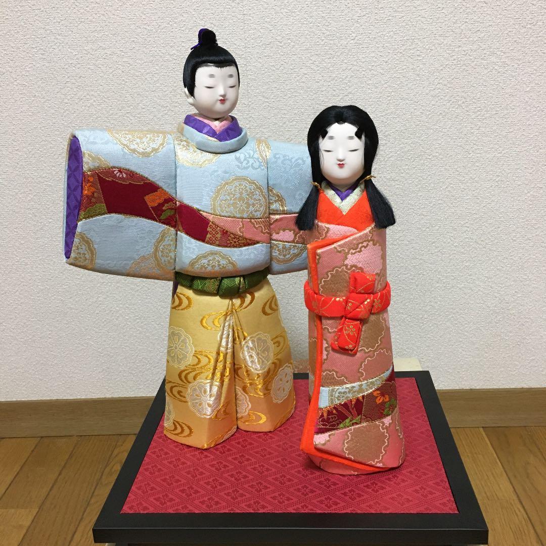 立ちひな人形　きめこみ人形