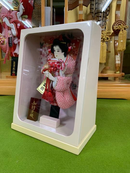 羽子板　コンパクトアクリルケース　極小