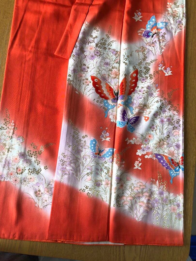 七五三 祝い着　襦袢共