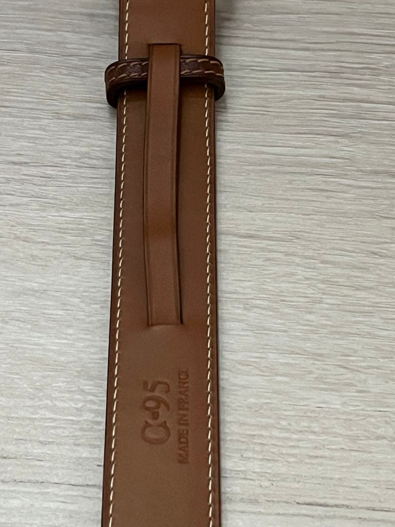 J.M. WESTON ジェイエムウェストン革ベルト ・未使用 ★お値下げ