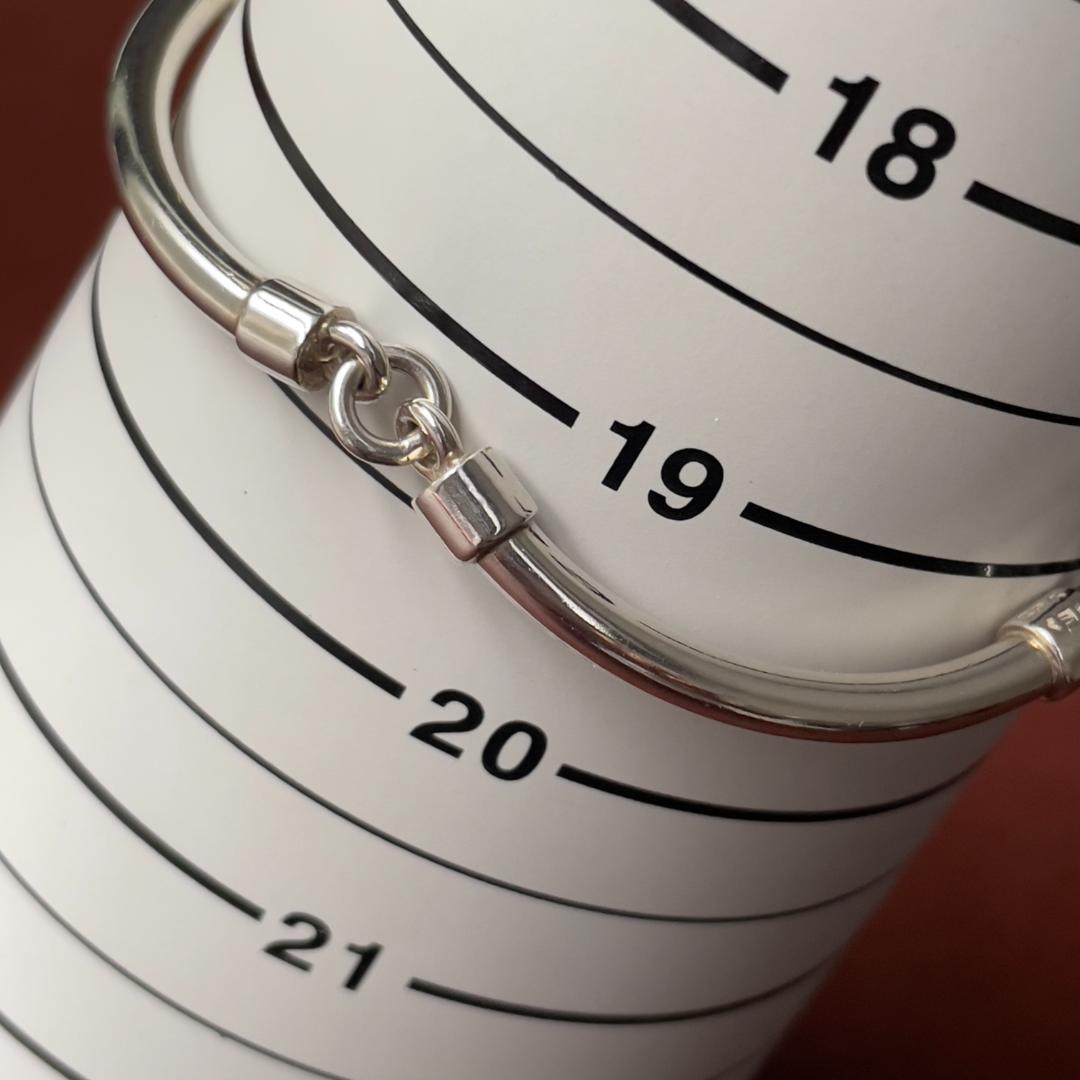 ビンテージ シルバー925 ブレスレット メンズ メキシコ製 バーブレスレット