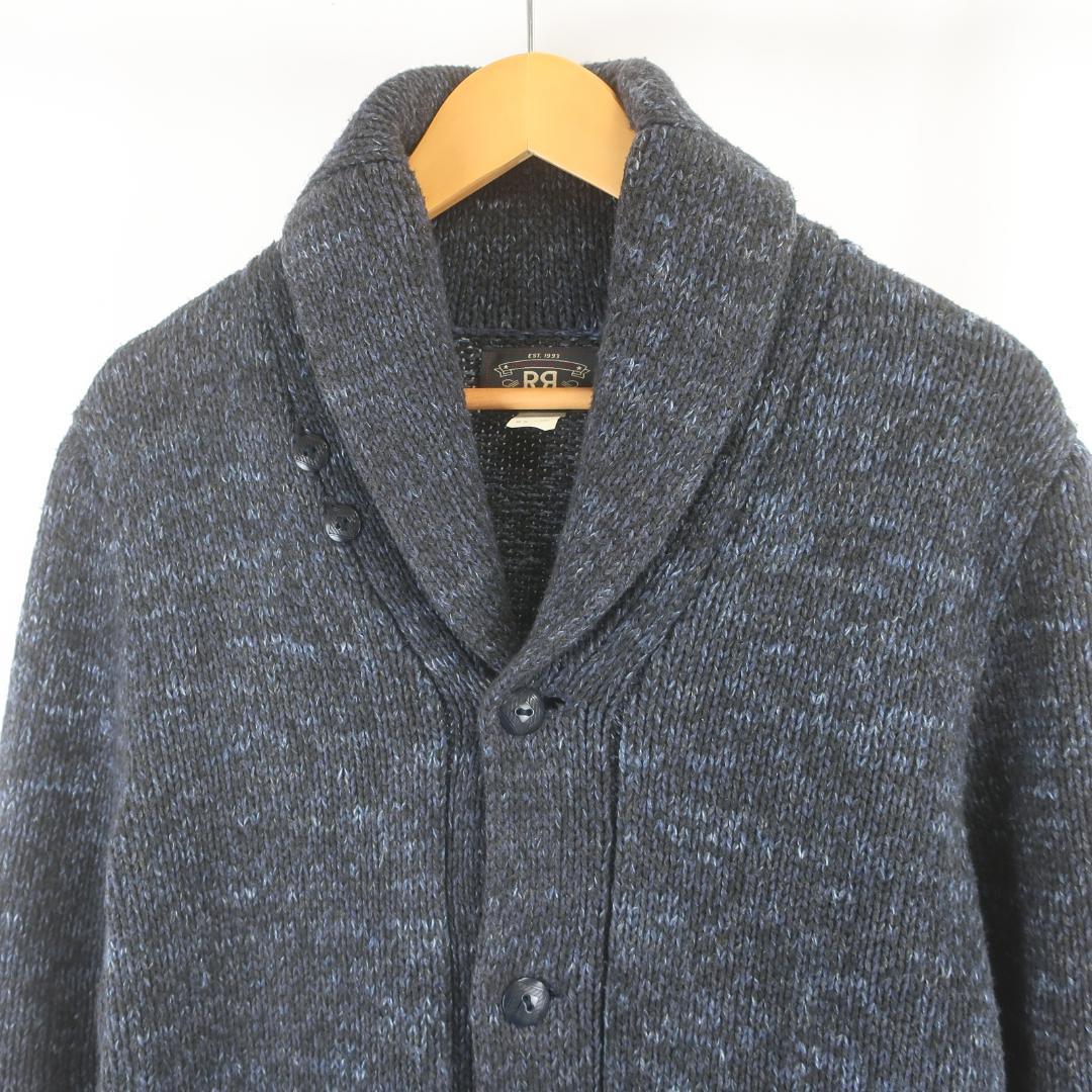 美品 USA製 RRL Ralph Lauren ショールカラー カーディガン