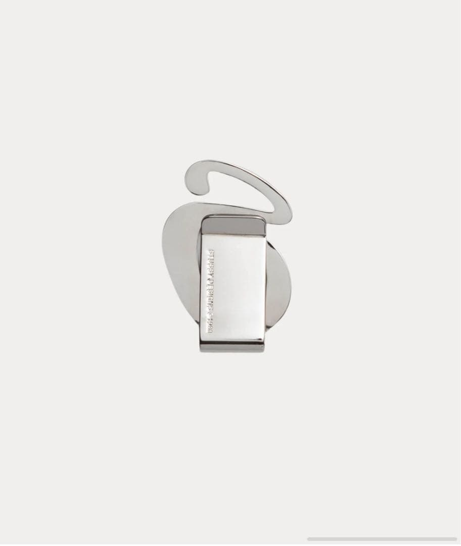 完売品　STUSSY SWIRLY S MONEY CLIP マネークリップ