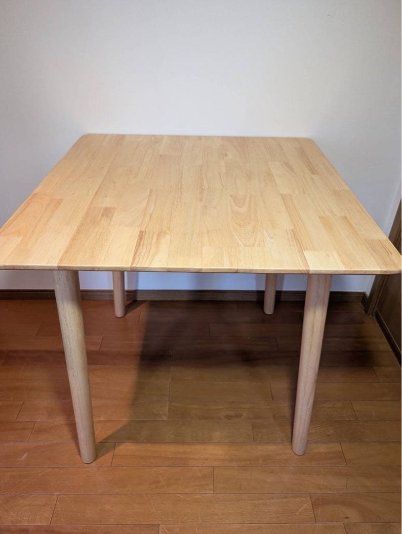 ■送料込■ニコアンド ダイニングデスク 食卓 テーブル 木製机 2人家具